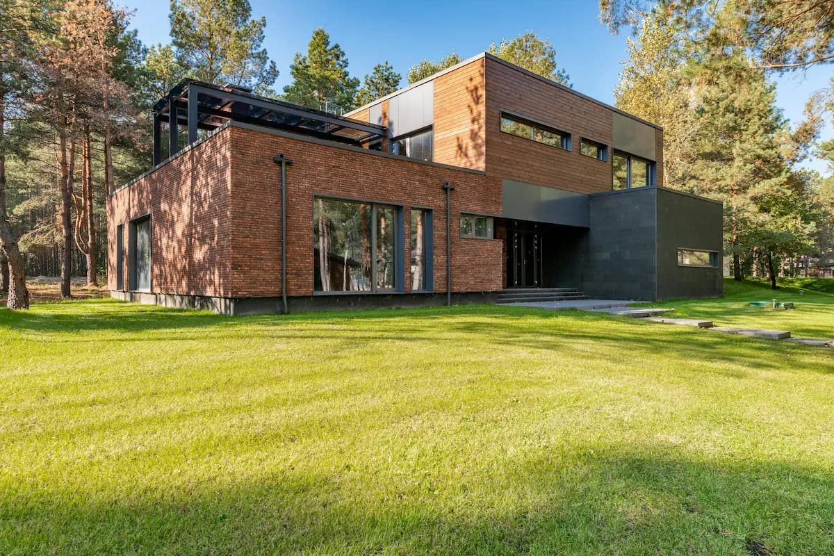 Mountain landscape near Cedar City with evergreen trees